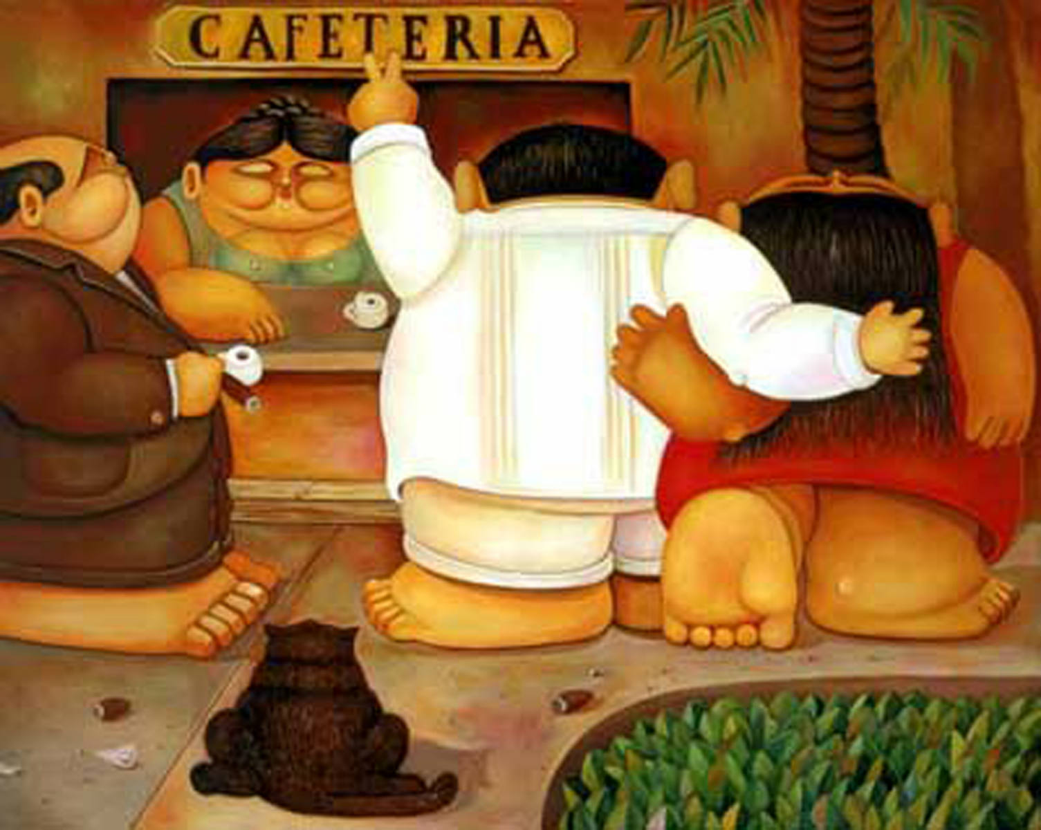 Solve Cafeteria jigsaw puzzle online with 500 pieces