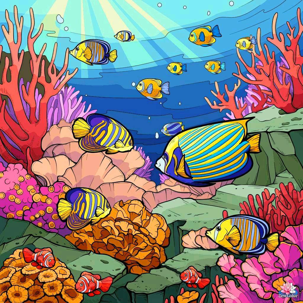 Solve 294 Zen Color jigsaw puzzle online with 64 pieces