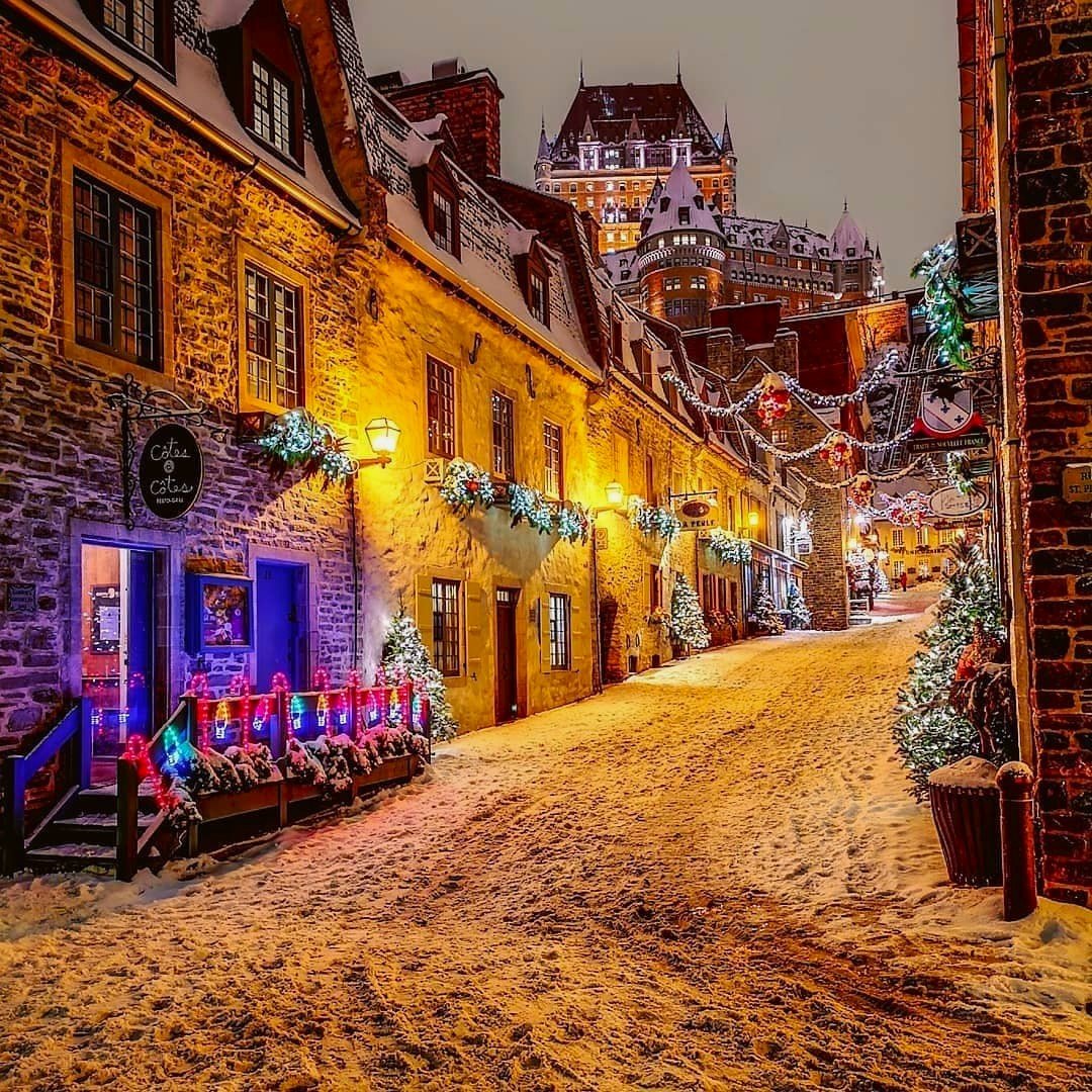 Jigsaw Puzzle Quebec City, Quebec 121 pieces Jigidi