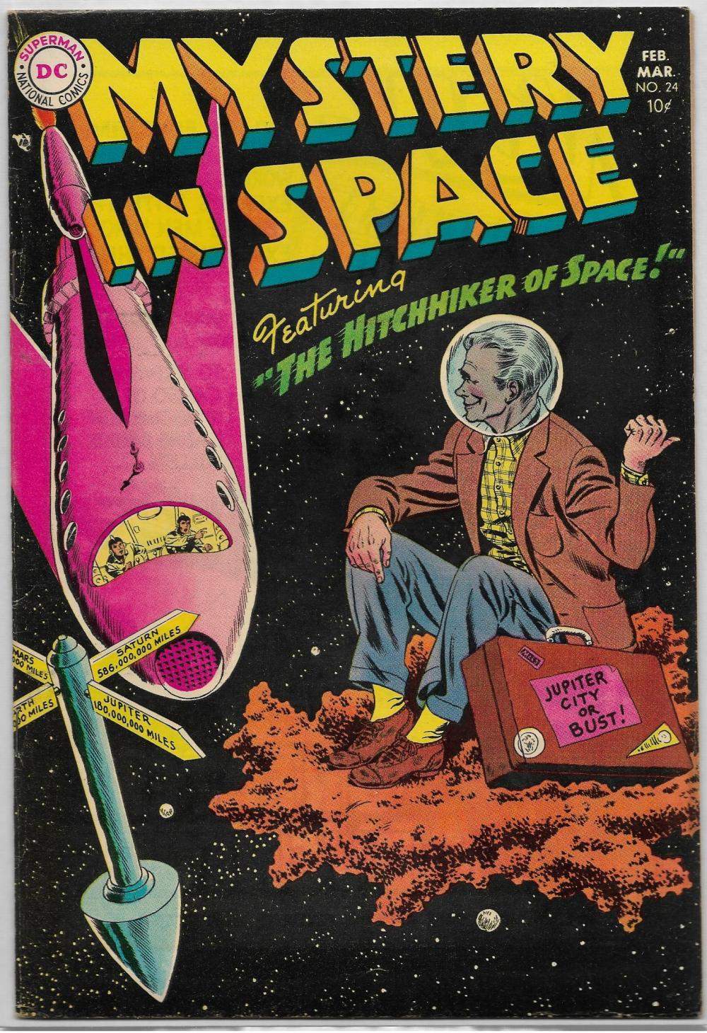 Solve Space Hitchhiker jigsaw puzzle online with 330 pieces