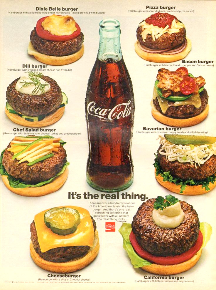 Solve Coke and Burgers jigsaw puzzle online with 192 pieces