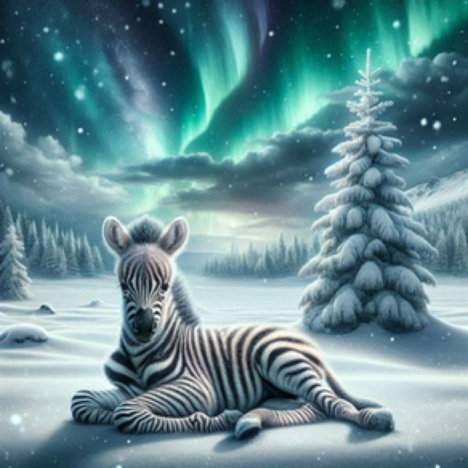 MyPuzzle 500 Piece Jigsaw Puzzle - Aurora Borealis Over Sea Coast, Cardboard, Multi Color, Perfect for Adults